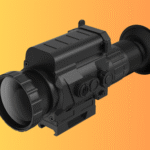 Compact thermal rifle scope