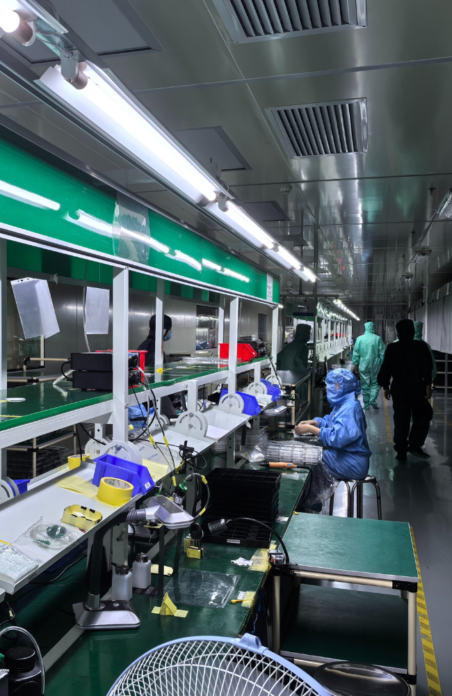 Optical setup for thermal module