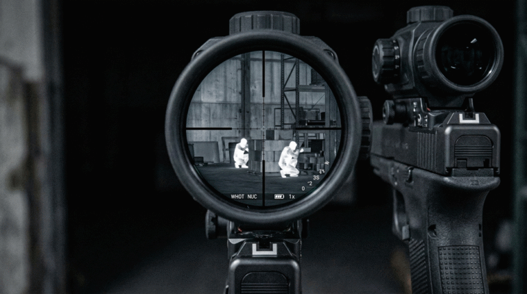 thermal pistol sight slide shock validation